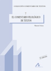 El comentario filológico de textos