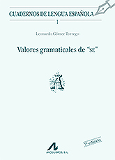 Valores gramaticales de SE (A)